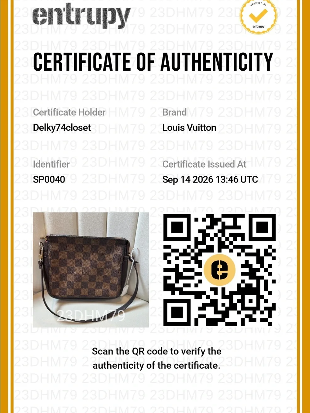 Louis Vuitton Trousse Make Up Bag